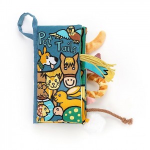 Jellycat Pet Tails Book 20 CM X 12 CM | 057218DVY