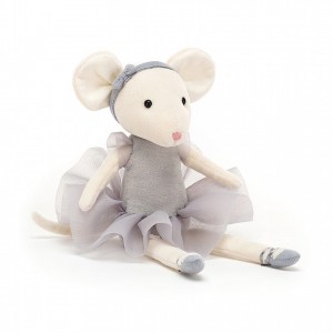 Jellycat Pirouette Mouse Pebble 27 CM X 6 CM | 158936FWE