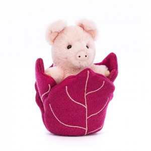 Jellycat Poppin Pig 12 CM X 7 CM | 076321ODS