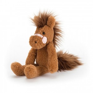 Jellycat Prancing Pony Chestnut 21 CM | 387564YEG