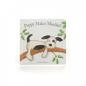 Jellycat Puppy Makes Mischief Book 19 CM X 19 CM | 947136DWM