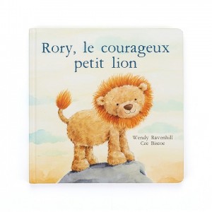 Jellycat Rory Le Courageux Petit Lion Livre (The Very Brave Lion) 23 CM X 23 CM | 305287LDE