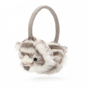 Jellycat Sacha Tiger Ear Muffs 18 CM X 16 CM | 421075GPS