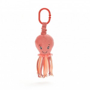 Jellycat Sea Streamer Octopus Jitter 9 CM X 6 CM | 563091OZY