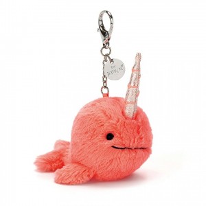 Jellycat Seas The Day Coral Bag Charm 11 CM X 7 CM | 189274KRQ