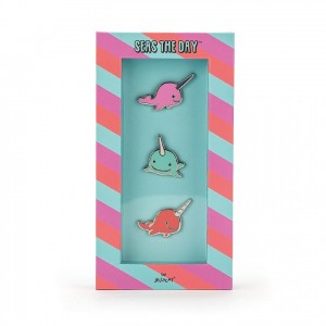 Jellycat Seas The Day Enamel Pins 16 CM X 8 CM | 962104FKO