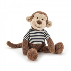 Jellycat Stripey Monkey 25 CM | 714956NYQ