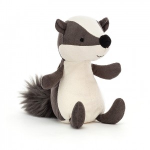 Jellycat Suedetta Badger 13 CM X 6 CM | 318479CZB