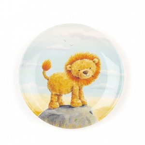 Jellycat The Very Brave Lion Melamine Plate 21 CM X 21 CM | 865097QZH