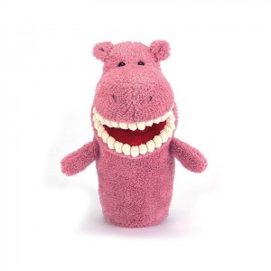 Jellycat Toothy Hippo Hand Puppet 28 CM X 13 CM | 180967GEN