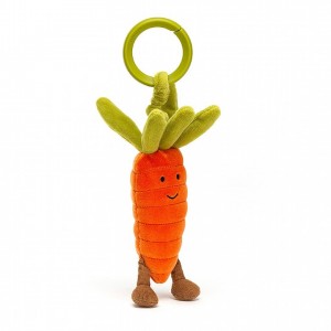 Jellycat Vivacious Vegetable Carrot Jitter 15 CM X 5 CM | 526914FED
