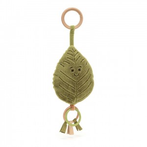 Jellycat Woodland Beech Leaf Ring Toy 16 CM X 12 CM | 473681VJA