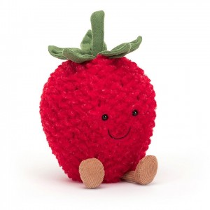 LARGE Jellycat Amuseable Strawberry 20 CM X 13 CM | 650839IJH