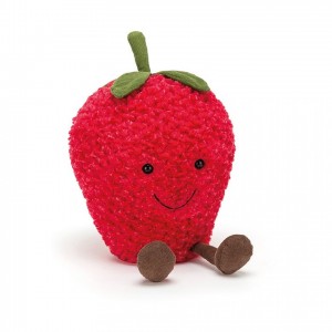 LARGE Jellycat Amuseable Strawberry 27 CM X 16 CM | 842573ZDE