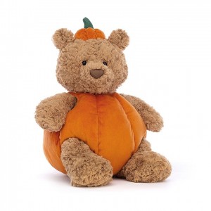 LARGE Jellycat Bartholomew Bear Pumpkin 36 CM X 21 CM | 451308YXJ
