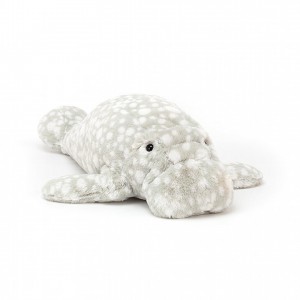 LARGE Jellycat Billow Manatee 16 CM X 64 CM | 804716INU