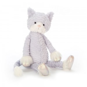 LARGE Jellycat Dainty Kitten 47 CM X 13 CM | 586749VLP
