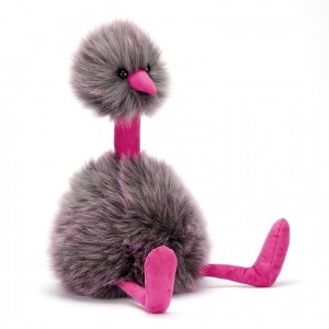 LARGE Jellycat Grey Pompom 53 CM X 20 CM | 261483UTN