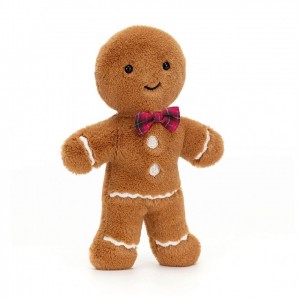LARGE Jellycat Jolly Gingerbread Fred 32 CM X 12 CM | 915086BTU