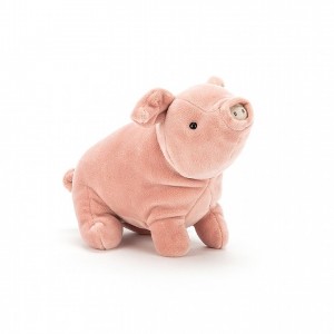 LARGE Jellycat Mellow Mallow Pig 20 CM X 34 CM | 829073LVJ
