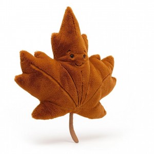 LARGE Jellycat Woodland Maple Leaf 43 CM X 42 CM | 870546ZYR