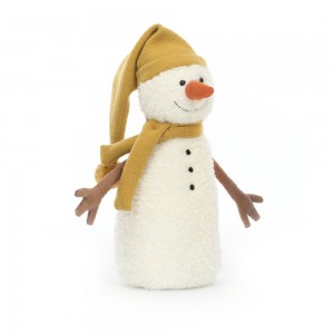 LITTLE Jellycat Lenny Snowman 24 CM X 11 CM | 032745DPF