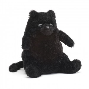 MEDIUM Jellycat Amore Cat Black 26 CM X 18 CM | 798425HVJ