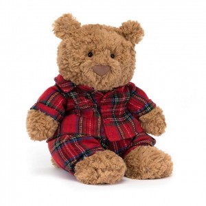 MEDIUM Jellycat Bartholomew Bear Bedtime 26 CM X 12 CM | 793624PGX