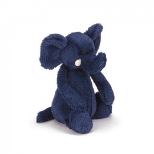 MEDIUM Jellycat Bashful Blue Elephant 31 CM | 940578IWO