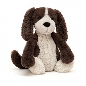 MEDIUM Jellycat Bashful Fudge Puppy 31 CM X 12 CM | 460597KSB