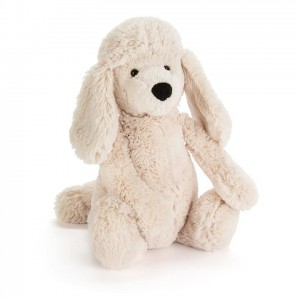 MEDIUM Jellycat Bashful Poodle Pup 31 CM X 12 CM | 951724EUJ