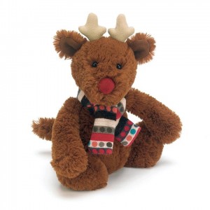 MEDIUM Jellycat Bashful Reindeer 25 CM | 253870IWF
