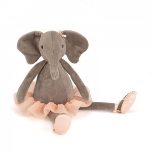 MEDIUM Jellycat Dancing Darcey Elephant 33 CM X 10 CM | 460259CTK