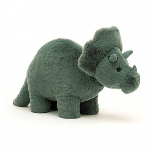 MEDIUM Jellycat Fossilly Triceratops 17 CM X 11 CM | 196753TLP