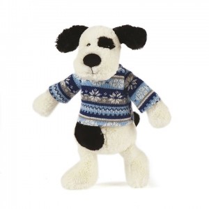 MEDIUM Jellycat Paxton Puppy Winter Warmer 23 CM | 378910PBS