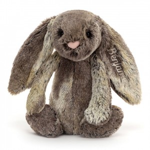 MEDIUM Jellycat Personalised Bashful Cottontail Bunny 31 CM X 12 CM | 051892UNG
