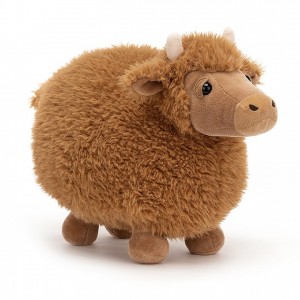 MEDIUM Jellycat Rolbie Cow 28 CM X 38 CM | 485732BHX