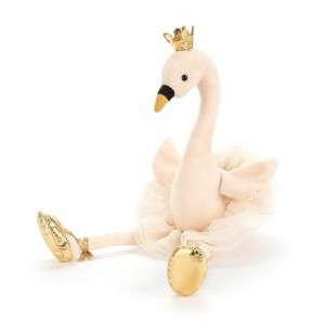 REALLY BIG Jellycat Fancy Swan 116 CM X 20 CM | 263507NXA