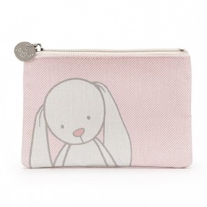 SMALL Jellycat Bashful Bunny Flat Bag 11 CM X 1 CM | 324190UYI
