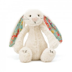 SMALL Jellycat Blossom Bashful Cream Bunny 18 CM | 691432GIN