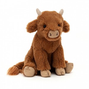 SMALL Jellycat Callie Cow 20 CM X 9 CM | 954867IKM