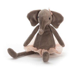SMALL Jellycat Dancing Darcey Elephant 23 CM X 10 CM | 241053GKT