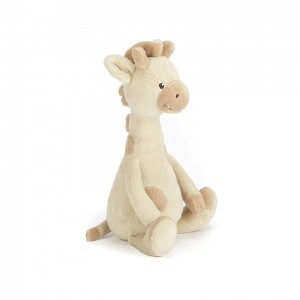 SMALL Jellycat Gentle Giraffe Rattle 23 CM | 475926DYH