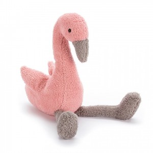 SMALL Jellycat Slackajack Flamingo 33 CM X 9 CM | 413870FEC
