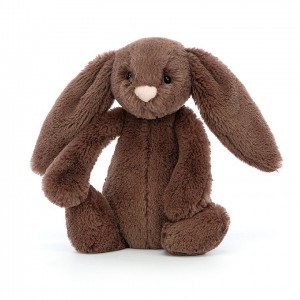 TINY Jellycat Bashful Fudge Bunny 13 CM X 6 CM | 613047VBQ