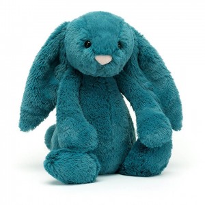 TINY Jellycat Bashful Mineral Blue Bunny 13 CM X 6 CM | 103852ENK