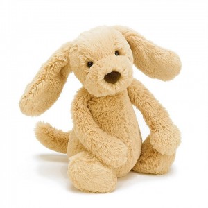 TINY Jellycat Bashful Toffee Puppy 13 CM | 160385XZB