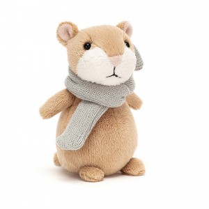 TINY Jellycat Happy Cinnamon Hamster Mini 12 CM X 7 CM | 210968LTF