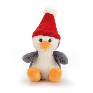 TINY Jellycat Poppet Penguin 10 CM X 6 CM | 590748UJM