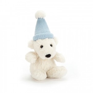 TINY Jellycat Poppet Polar Bear 10 CM X 6 CM | 724398BHT